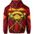 Polynesian Protect Mauna Kea Ikaika Warrior Weapon Hawaii Hoodie Red - Polynesian Pride