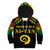 Vanuatu Proud To Be A Ni-Van - Polynesian Pattern Hoodie KID LT7 Black - Polynesian Pride