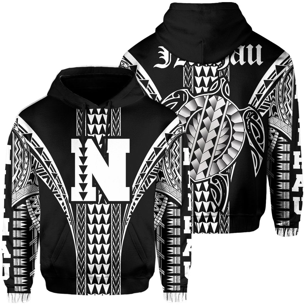 Niihau Island Polynesian Hoodie Comely Style Unisex White - Polynesian Pride