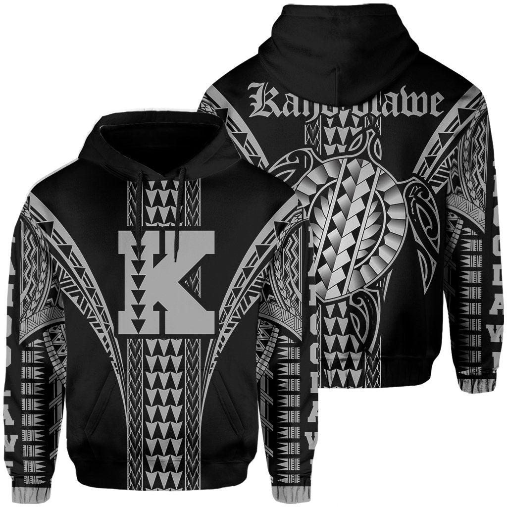 Kahoolawe Island Polynesian Hoodie Comely Style Unisex Grey - Polynesian Pride