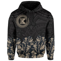 Kahoolawe Map Hibiscus Polynesian Hoodie Lithe Style - Polynesian Pride