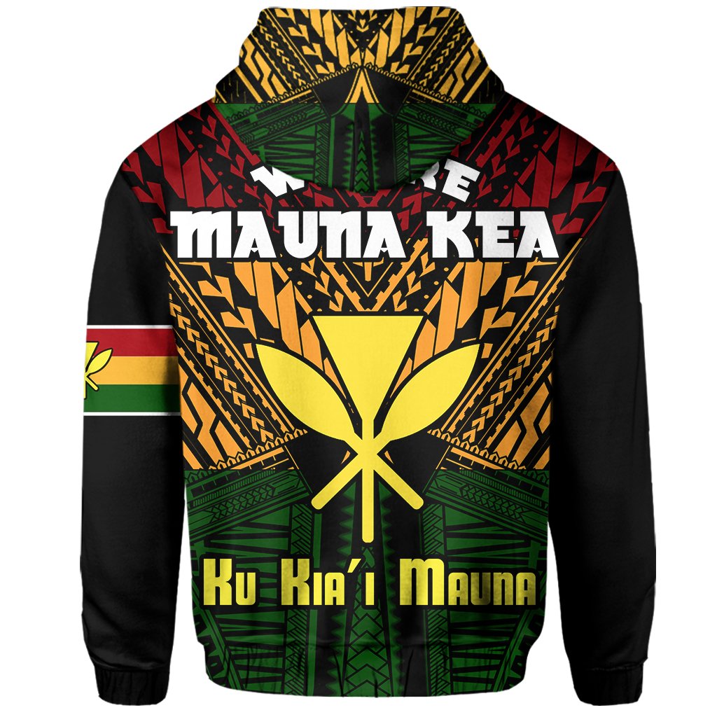 Hawaii Mauna Kea Kanaka Polynesian Hoodie Hill Style - Polynesian Pride