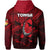 Custom Tonga Rugby Hoodie Dab Trend Creative - Polynesian Pride