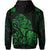 Aotearoa Super Rugby Zip Hoodie Maori Kiwi Green - Polynesian Pride