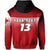 Custom Tonga Rugby Hoodie Impressive Version Custom Text and Number - Polynesian Pride