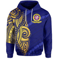 (Mai Lodoni Mai) Ratu Kadavulevu Hoodie Version 02 School Unisex Blue - Polynesian Pride