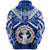 Northern Mariana Islands Rugby Hoodie Spirit CNMI Unisex Blue - Polynesian Pride