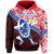 Manu Samoa Rugby Hoodie Dab Trend Creative Red Unisex Red - Polynesian Pride