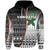 Custom Vanuatu Rugby Hoodie Impressive Version Black Custom Text and Number - Polynesian Pride