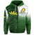 Custom Cook Islands Zip Hoodie Rugby Impressive Version Custom Text and Number - Polynesian Pride