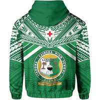 Custom Beloved Liahona Tonga High School Zip Hoodie - Polynesian Pride