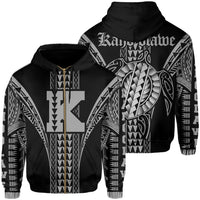 Kahoolawe Island Polynesian Hoodie Zip Comely Style Unisex Grey - Polynesian Pride
