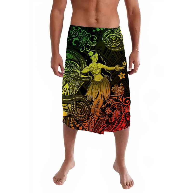 Hawaii Hula Girl Polynesian Lavalava Unique Style Reggae LT8 Reggae - Polynesian Pride