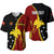 Personalised Papua New Guinea Baseball Jersey 47th Independence Anniversary - Motu Revareva LT7 Red - Polynesian Pride