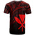 Hawaii Kanaka Maoli T Shirt Red Color Cross Style - Polynesian Pride