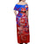 Samoa Off Shoulder Long Dress Be Unique Speical LT13 - Polynesian Pride