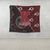 Hawaii - Kahuku High Tapestry - AH Wall Tapestry Medium 80" x 68" Red - Polynesian Pride