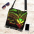 Hawaii Kanaka Maoli Boho Handbag - Reggae Color Cross Style One Size Boho Handbag Black - Polynesian Pride