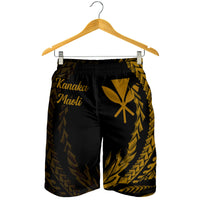 Hawaii Kanaka Maoli Men's Shorts - Wings Style - Polynesian Pride
