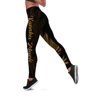 Hawaii Kanaka Maoli Leggings - Wings Style - Polynesian Pride