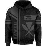 Kanaka Polynesian Hoodie Gray Morale Style - Polynesian Pride