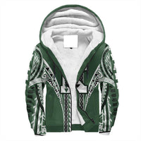Hawaii - Kapaa High Sherpa Hoodie AH Green - Polynesian Pride