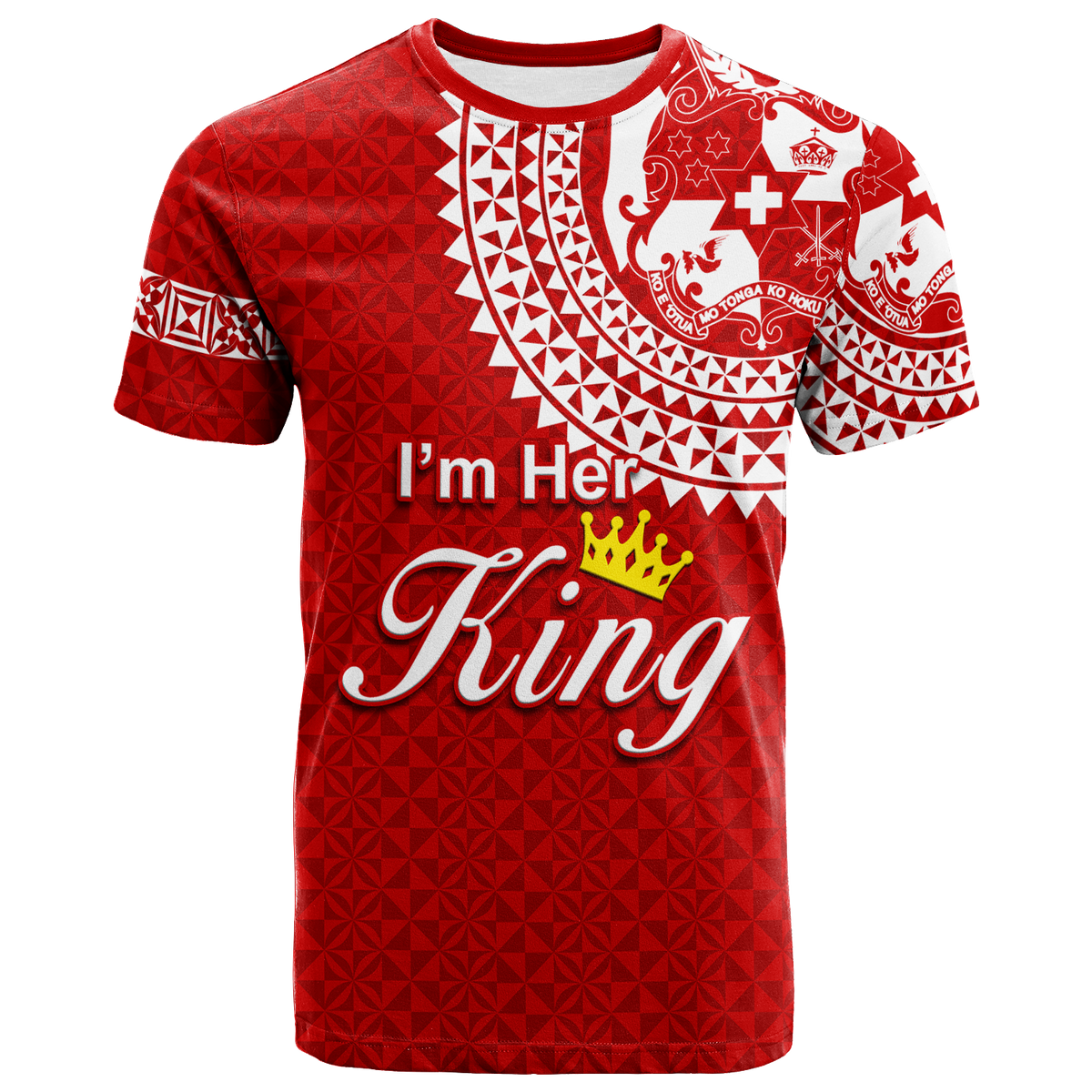 Valentine Day Tonga Couple Love T Shirt Tongan Turtle LT12 No Women - Polynesian Pride