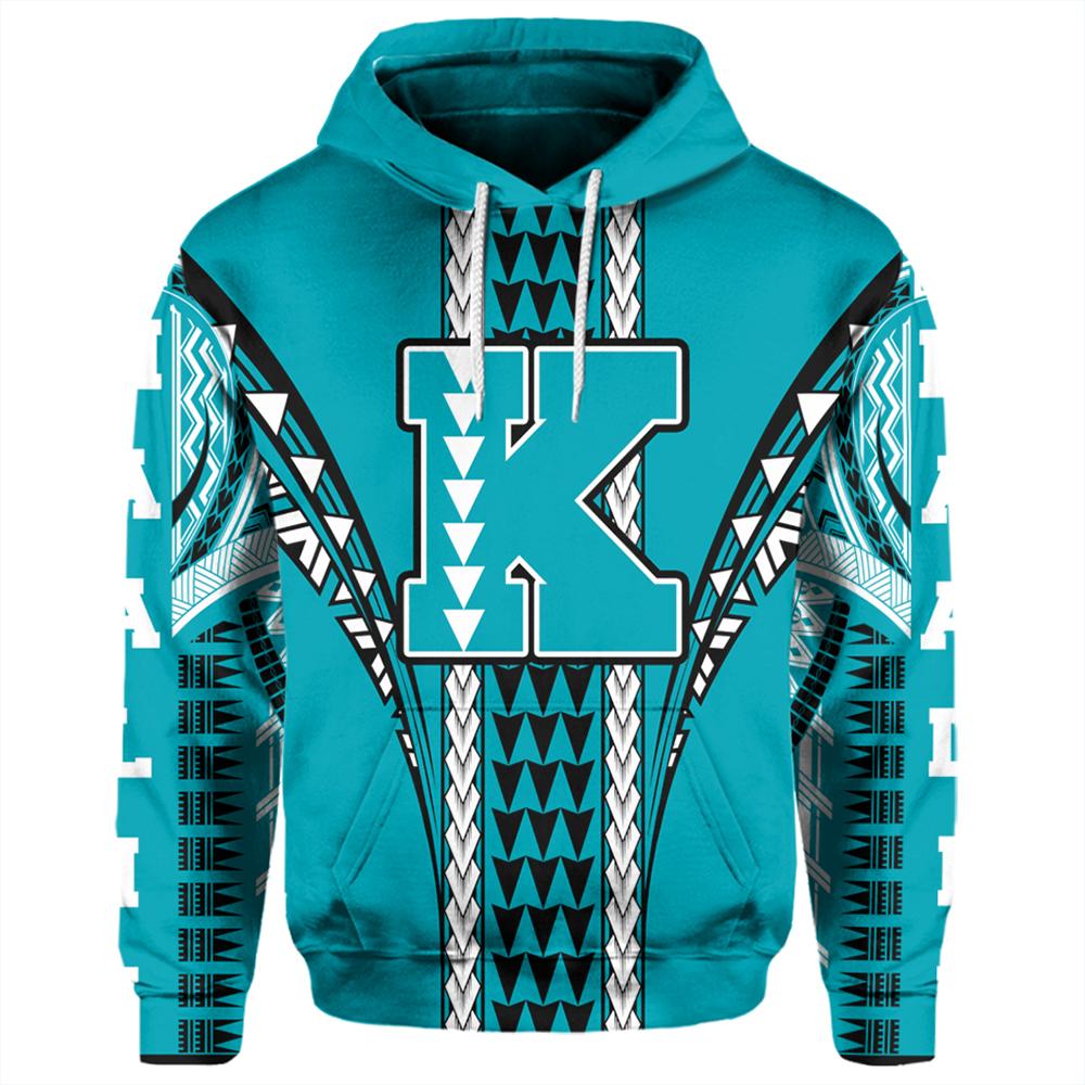 Hawaii Hoodie King Kekaulike High Pullover Hoodie - Polynesian Pride