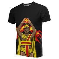 King Kanaka Kauka T Shirt Black - Polynesian Pride