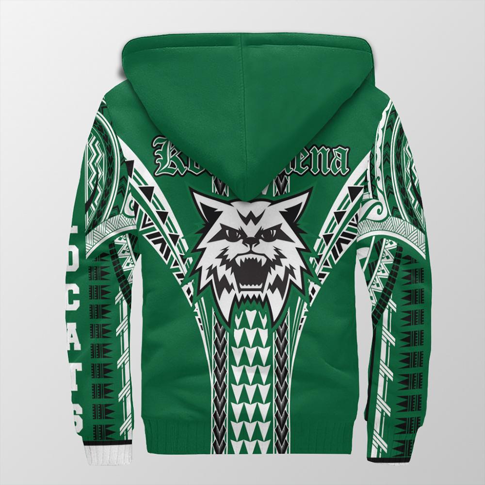 Hawaii - Konawaena High Sherpa Hoodie AH - Polynesian Pride