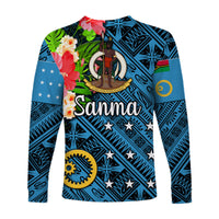 Vanuatu Sanma Long Sleeve Shirt Independence Be Proud LT8 - Polynesian Pride