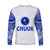 Chuuk Long Sleeve Shirt Micronesia Simple Pattern White LT13 Unisex White - Polynesian Pride