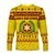 Vava'u High School Christmas Long Sleeve Shirt Simple Style - Gold LT8 - Polynesian Pride