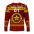 (Custom Personalised) Eua High School Christmas Long Sleeve Shirt Simple Style LT8 - Polynesian Pride