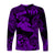 (Custom Personalised) Hawaii Hammer Shark Polynesian Long Sleeve Shirt Unique Style - Purple LT8 - Polynesian Pride