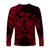 Virgo Zodiac Polynesian Long Sleeve Shirt Unique Style - Red LT8 - Polynesian Pride