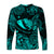 Hawaii State Fish: Humuhumu Nukunuku Apua'a Polynesian Long Sleeve Shirt Unique Style - Turquoise LT8 - Polynesian Pride