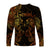 Gemini Zodiac Polynesian Long Sleeve Shirt Unique Style - Gold LT8 - Polynesian Pride