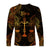 Libra Zodiac Polynesian Long Sleeve Shirt Unique Style - Gold LT8 - Polynesian Pride