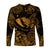 Hawaii State Fish: Humuhumu Nukunuku Apua'a Polynesian Long Sleeve Shirt Unique Style - Gold LT8 - Polynesian Pride