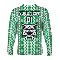 (Custom Personalised) Hawaii Konawaena Wildcats School Long Sleeve Shirt Simple Style LT8 - Polynesian Pride