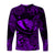 Hawaii State Fish: Humuhumu Nukunuku Apua'a Polynesian Long Sleeve Shirt Unique Style - Purple LT8 - Polynesian Pride