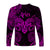 Aries Zodiac Polynesian Long Sleeve Shirt Unique Style - Pink LT8 - Polynesian Pride