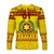 (Custom Personalised) Vava'u High School Christmas Long Sleeve Shirt Simple Style - Gold LT8 - Polynesian Pride