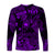 (Custom Personalised) Hawaii Surfing Polynesian Long Sleeve Shirt Unique Style - Purple LT8 - Polynesian Pride