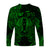 (Custom Personalised) Virgo Zodiac Polynesian Long Sleeve Shirt Unique Style - Green LT8 - Polynesian Pride