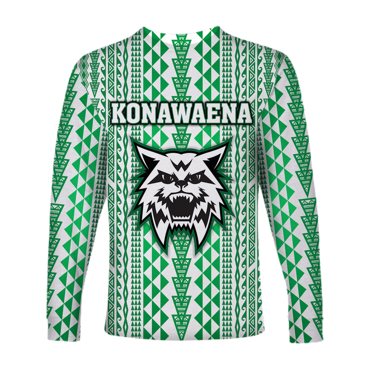 Hawaii Konawaena Wildcats School Long Sleeve Shirt Simple Style LT8 - Polynesian Pride