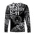 (Custom Personalised) FSM Pohnpei Long Sleeve Shirts Unique Vibes - Black LT8 - Polynesian Pride