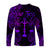 (Custom Personalised) Libra Zodiac Polynesian Long Sleeve Shirt Unique Style - Purple LT8 - Polynesian Pride