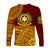 Tonga Vava'u High School Long Sleeve Shirt Kupesi Vibes - Maroon LT8 - Polynesian Pride